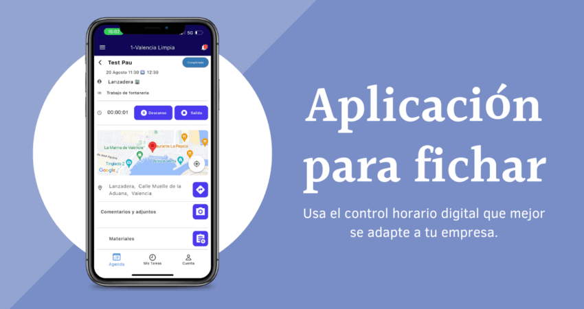 Usar una aplicación para fichar, guía completa