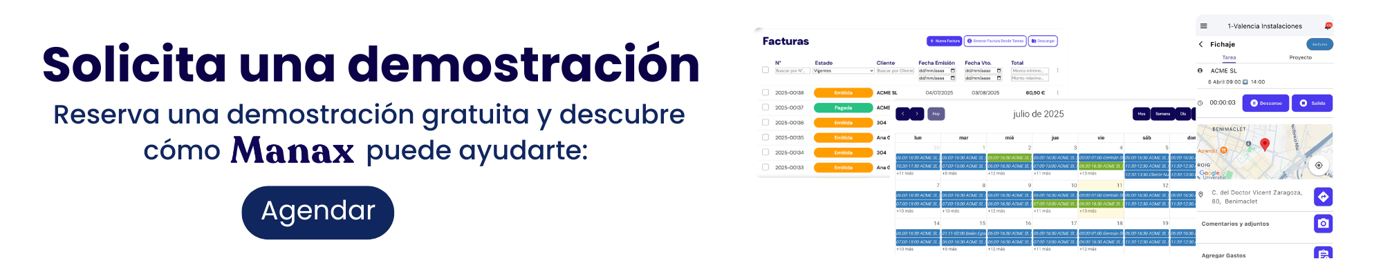 Fichaje con geolocalización